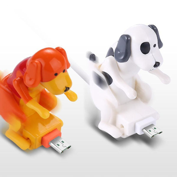 Humping Dog Hurtigladerkabel for iPhone og Android