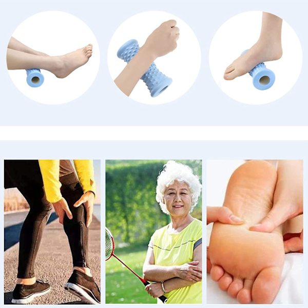 Fotmassagevals, handleds- och underarmsövningsvals, massagevals
