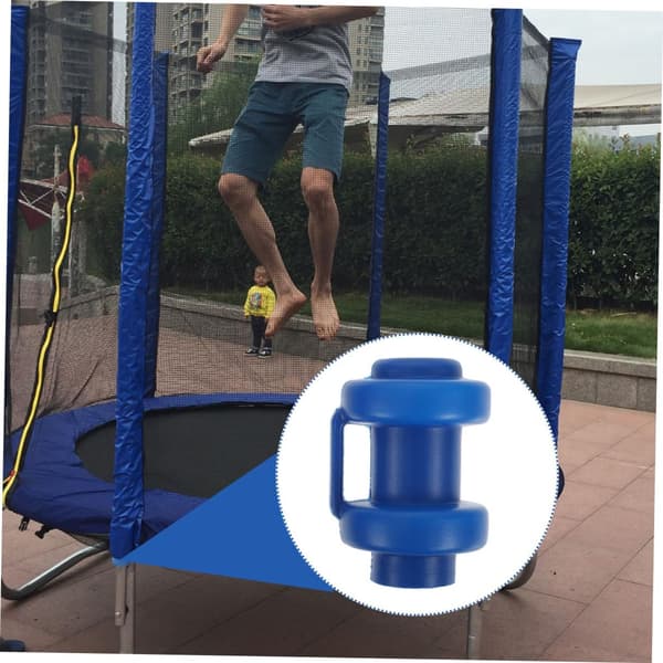 8st Små Plast Trampolin Ersättningslock Trampolinstångsskydd Stångtillbehör Delar