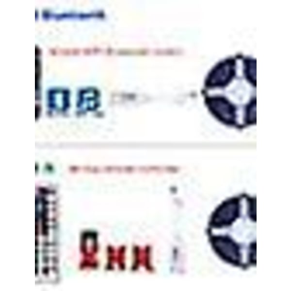 LED-Stripslys RGB Bluetooth Smart App Kontrol 5m 10m
