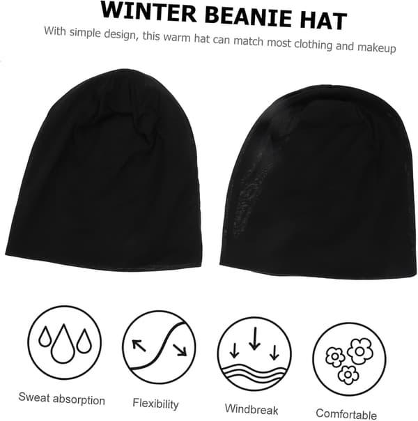 Vintervarm hue Unisex varme kasketter Neutralt design Polyestermateriale God varmebevarelse