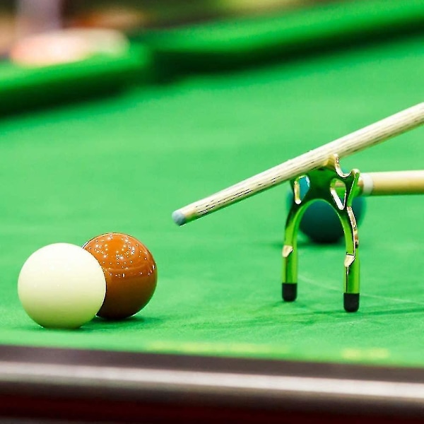 3 st Billiardhuvudbro Cue Snooker Halksäker Metallram