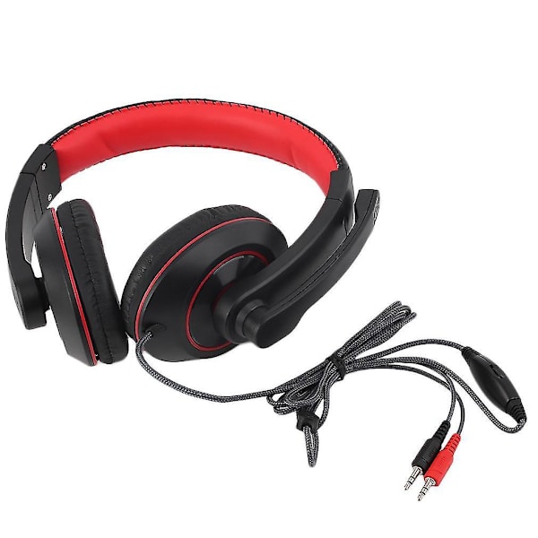 Gaming Headset Surround Hifi Stereo Hovedbånd 3.5mm Mic