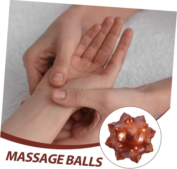 1 stk. manuel massageboldrulle Bærbart massageterapiværktøj