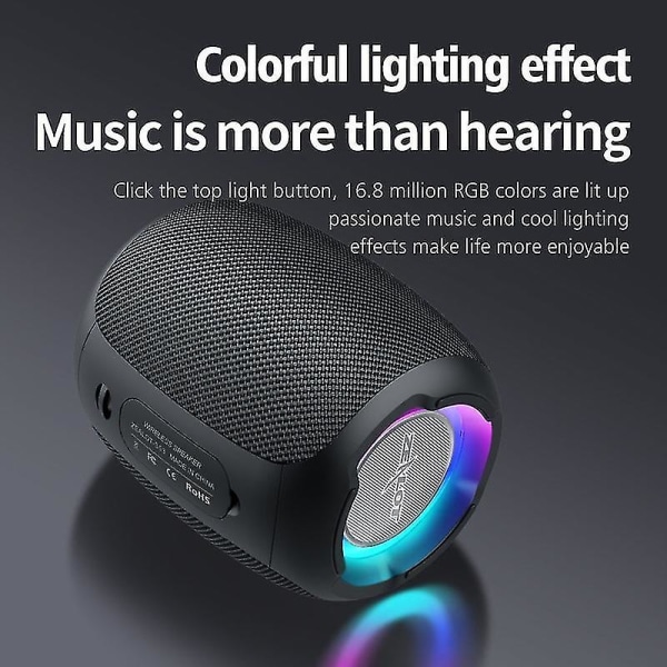 Zealot S53 Bärbar Trådlös Högtalare Bluetooth Vattentät