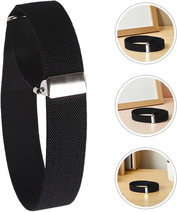5 par elastiska armbindlar ärmhållare unisex justerbara armbindlar