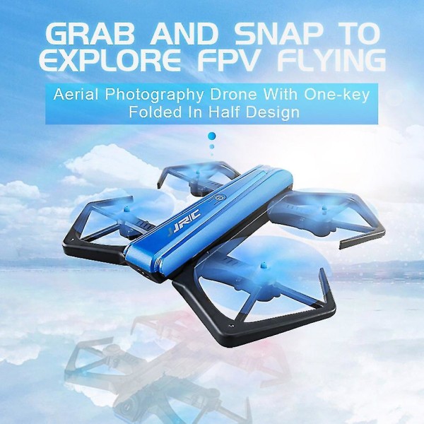 H43wh Selfie Drone Med HD-kamera 720p Foldbare Droner Fjernbetjening Wifi