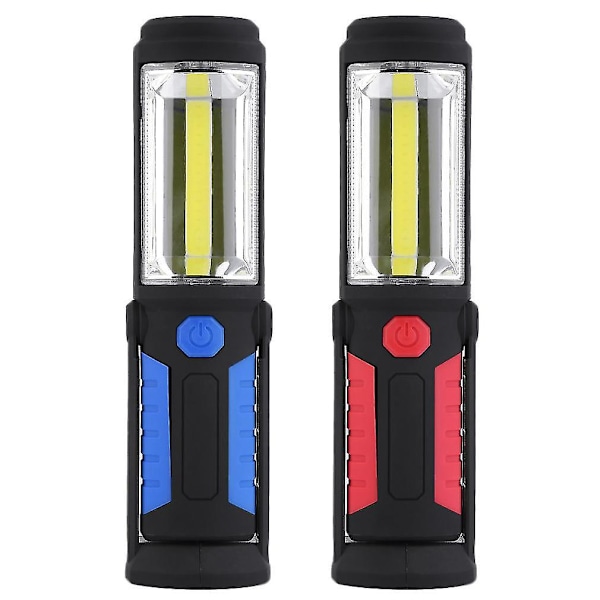 1 LED 1 COB Fiskeri Lys Magnetisk Arbejds Håndlampe