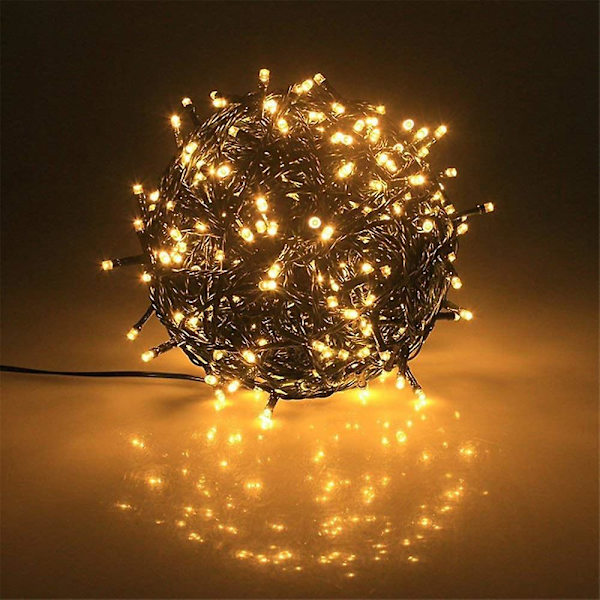 10m 100 LED-lampor 12V Lågspännings ljusslinga 12V 2A