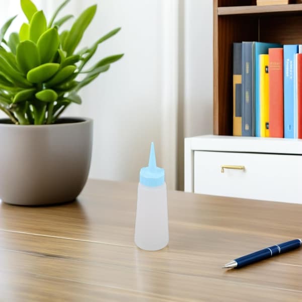 4 st återanvändbara hårfärgningsapplikatorflaskor 120 ml plastklämflaskor