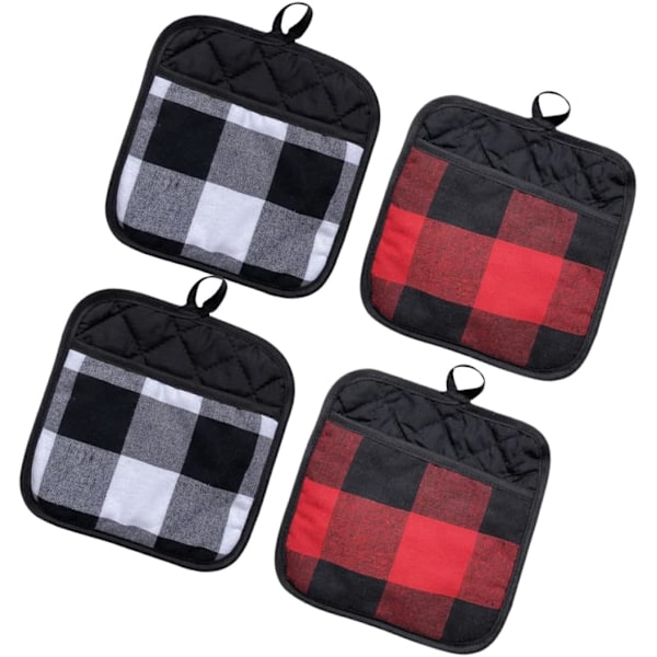 Isolerade Grytlappar Matta 4-pack Köksvantar