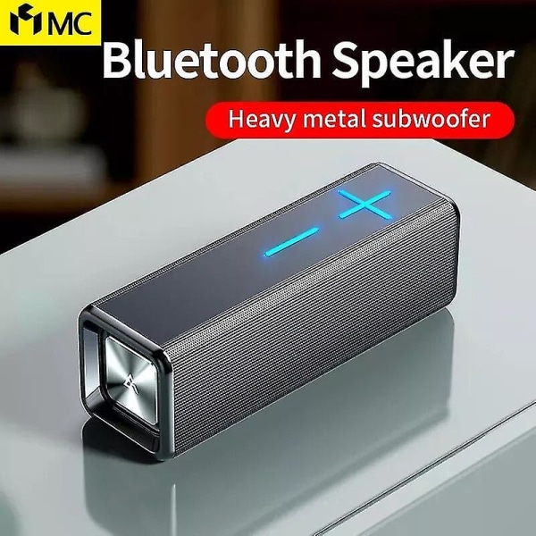 Mc V13 Bluetooth högtalare Bärbar trådlös Tws Subwoofer
