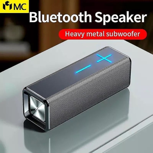 Mc V13 Bluetooth-högtalare Bärbar Trådlös Tws Subwoofer