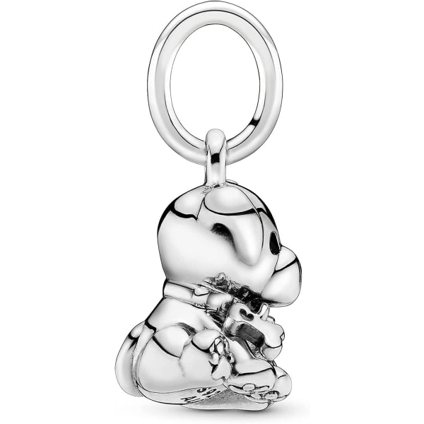 Dangle-berlock för Lmell-armband, Labradorhund i silver för kvinnor