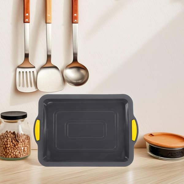 Silikon brødform Nonstick bakeform Tåler oppvaskmaskin Rektangulær silikon bakeform Hjemmelaget brød og kaker