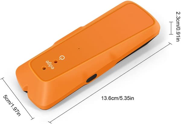 Orange ABS Metaldetektor Sensor Finder til elektriske ledninger og træpiller