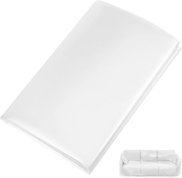 Plastikk Sofatrekk 360x135cm Vanntett Robust Møbelplasttrekk