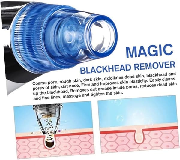 Ansiktsporerenser Multifunksjonell Blackhead Extractor for Ansiktsrengjøring Ansiktsfjerningsverktøy