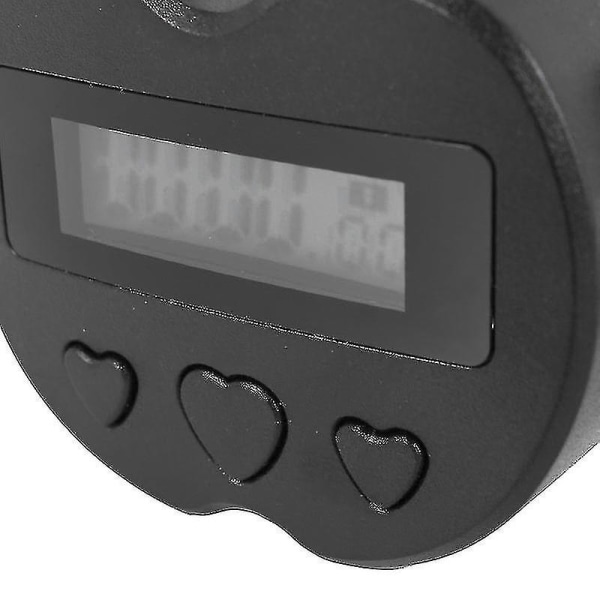 4x Smart Time Lock LCD-skærm Time Lock Multifunktion Travel Electronic Timer, USB Genopladelig Midlertidig Timer Hængelås