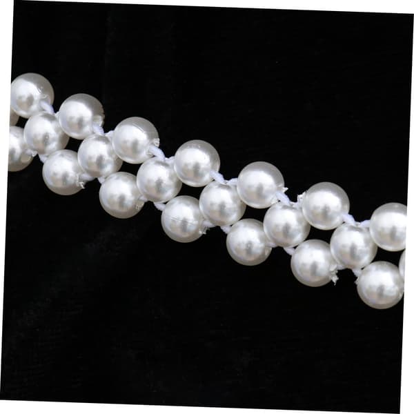 Mode Kvinnor Midjebälte Elastisk Rhinestone Pärla Smal Midjekedja för Klänning Kväll Kvinnor Flickor