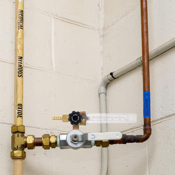 Industriell Co2 Argon Strømningsmåler Regulator med Ventil, Presisjons Gass Strømningskontrollmåler
