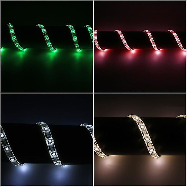 Ultra-ljus 1m SMD 3528 Vattentät 60 LED USB-remsa