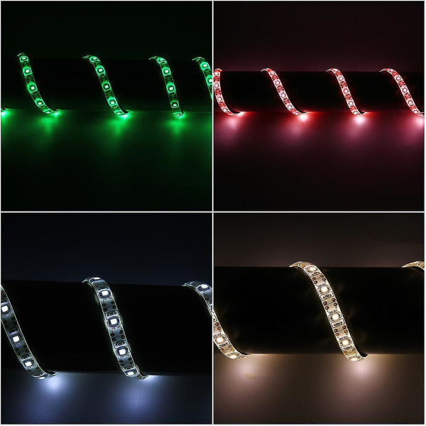 Ultrakirkas 1m SMD 3528 Vedenkestävä 60 LED USB-nauhavalo