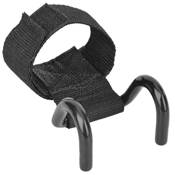 Painonnostoavustin Koukku Grip Hook Kaksoiskoukku Pull-up 2kpl punainen