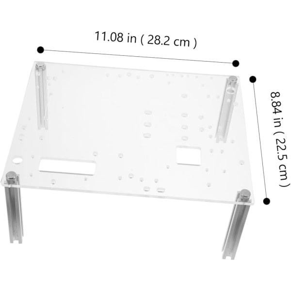 DIY Datorchassi Tillbehör Moderkort Stödfäste för Öppen Bänk Chassi Ställ