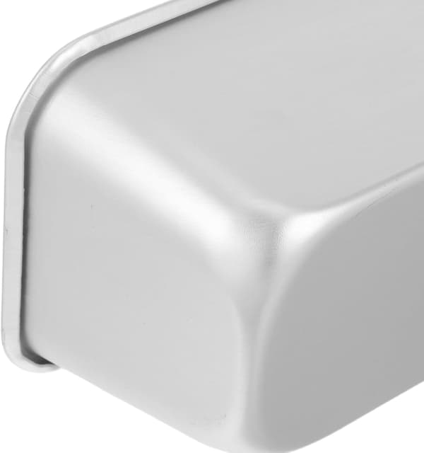 2 stk. non-stick toastplater kakeformer rektangulær aluminiumslegering med jevn oppvarming