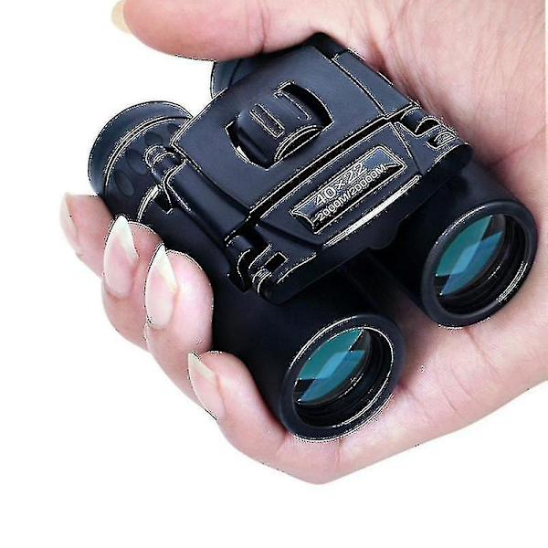 40x22 HD Kraftfulde Kikkert 2000m Lang Afstand Foldbar Mini Teleskop Bak4 FMC Optisk Til Jagt Sport Udendørs Camping Rejser Fiis-yuhao