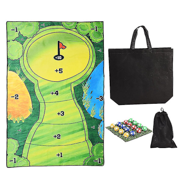 Fritids Golf Spil Sæt Slagpude 60 Tres 2 Cm Grøn