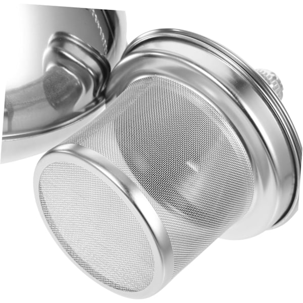 Rustfri stål tekande med fin si og infuser, tekedel med stor kapacitet til hjemmerestaurant