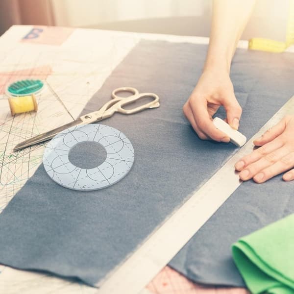5 stk. akryl patchwork quiltelinealsæt til stofsyning DIY, præcise patchworkværktøjsskabeloner