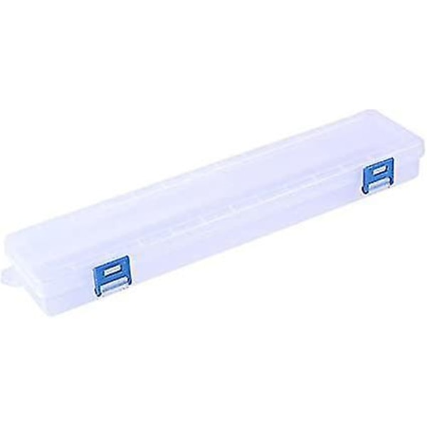 Klar Plastik Pensel Opbevaringsboks Container Pen Blyanter