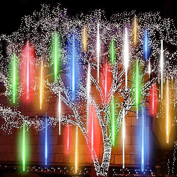 Falling Rain Lights Meteor Shower Julelys