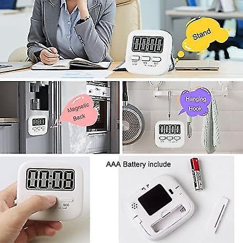 Köktimer, Digital Köktimer, Stark Magnet, Uppräkning Nedräkning, Stoppur