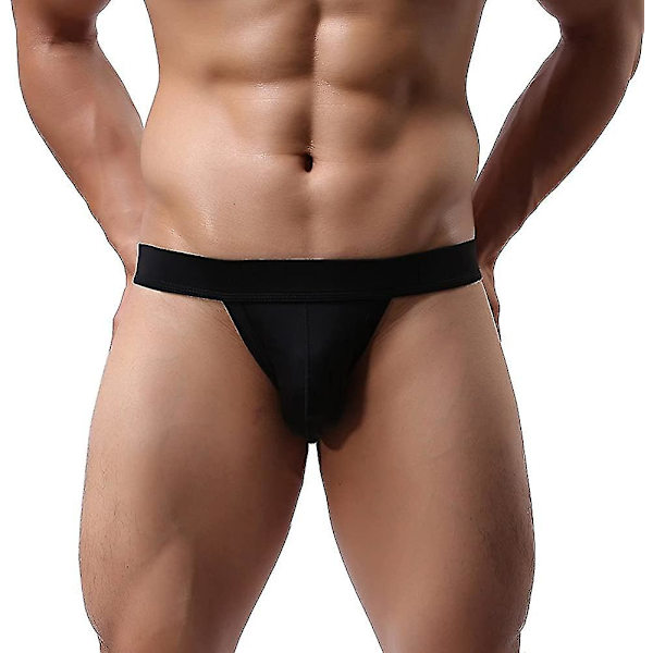 Männs Atletisk Stödstrumpa Prestanda Jockstrap Elastisk Midjeband Underkläder Present