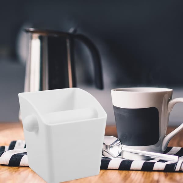 Espressomaskin Tilbehør Knock Box for Kaffegrut Stor Kapasitet Abs