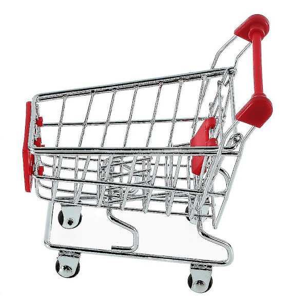 Söt Mini-Supermarktsvagn i Rostfritt Stål, Färger
