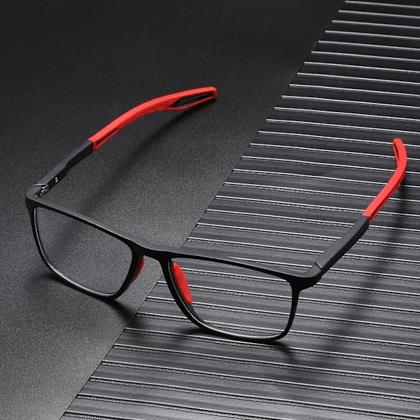 Urheilulliset erittäin kevyet sinisen valon suodattimella varustetut presbyopia-lasit, sinisen valon suodattimella varustetut lukulasit Red