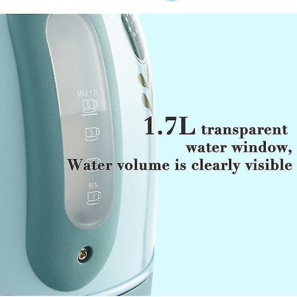 1,7l 304 rostfri elektrisk vattenkokare Vattentempkontroll kaffe