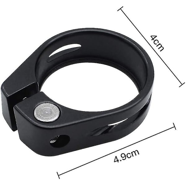 2 st Sadelklämma 34,9 mm Aluminium Sadelstolpe Klämma Sadelrör Klämma