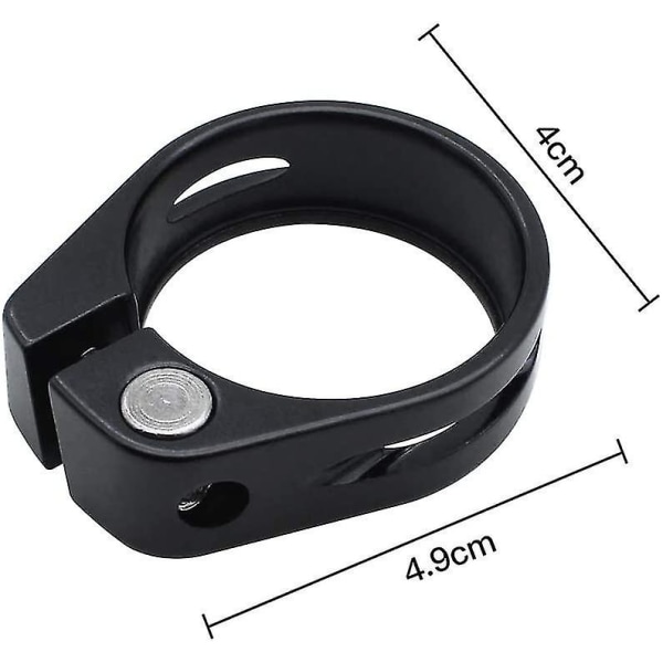 2 stk. Sadelklemme 34,9 mm Alloy Sadelpindsklemme Sadelrørsklemme