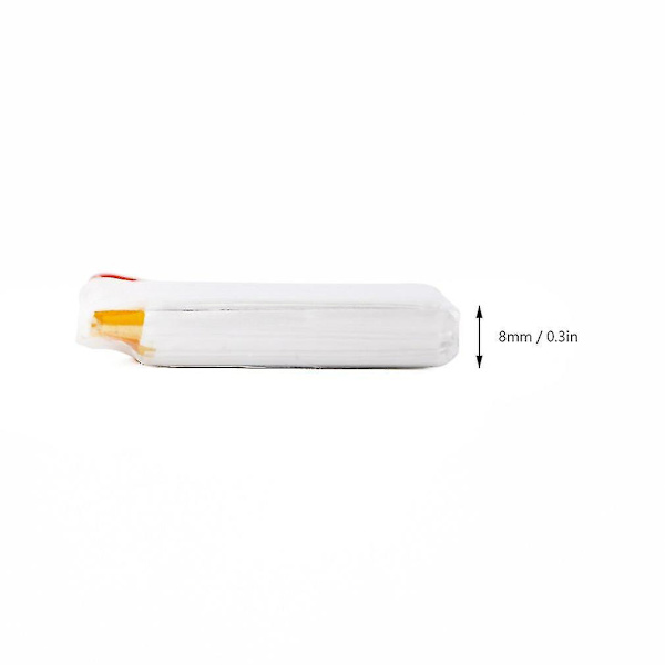 3.7V 600mAh 25C Lipo-akku 802540 Molex