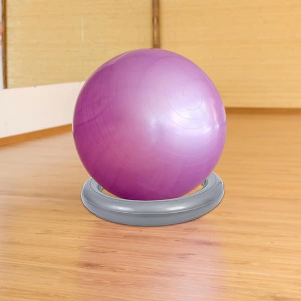 Yogabold Stabilitetsstativ PVC Fast Ring Balanceboldholder Base