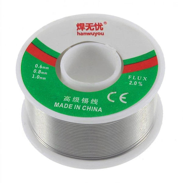 Tin/Bly 0,8 mm Rosin Kerneflux Loddetråd Rulle