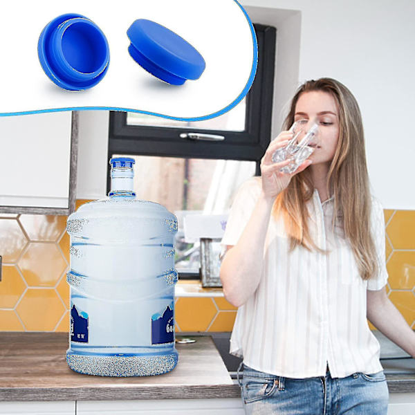 4 st vattentäta och dammtäta plastlock för hinkar med dricksfontän, silikonförsegling för hinkar med vatten