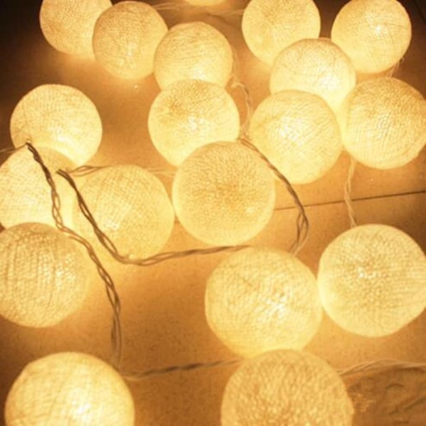 String Lights 20 LEDs Jul Bryllupsdekorasjon Batteri