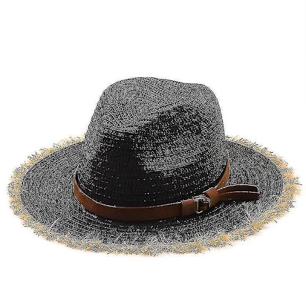 Evago Kesähattu Naisille Panama Olkihattu Fedora Rantaloma Laaja Reuna Visiiri Rento Kesä Aurinkohatut Miehille Sombrero coffe